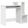 vidaXL Birou Alb 106 x 41 x 88.5 cm Lemn prelucrat