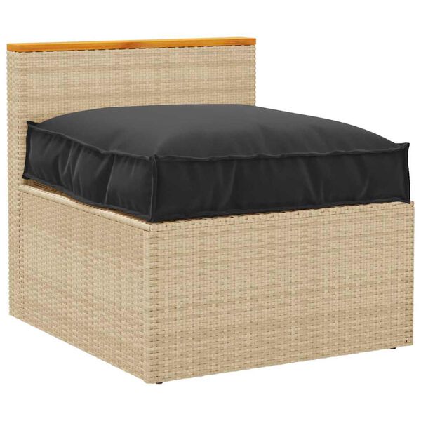 vidaXL Pernă Negru 70 x 70 x 12 cm Material Oxford