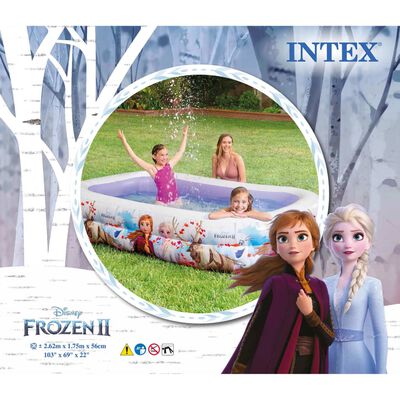 Intex Piscină Frozen, multicolor, 262x175x56 cm