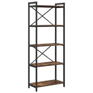 vidaXL Raft pentru cărți 60 x 30 x 155 cm Lemn prelucrat