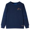 Bluzon pentru copii, bleumarin melanj, 104