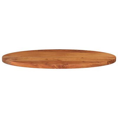 vidaXL Blat de masă oval, 90x40x2,5 cm, lemn masiv de acacia