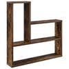 vidaXL Raft de perete Stejar fumuriu 60 x 11 x 60 cm Lemn prelucrat