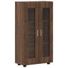vidaXL Bufet FLORIN 55,5 x 29 x 100 cm Stejar &icirc;nchis Lemn prelucrat