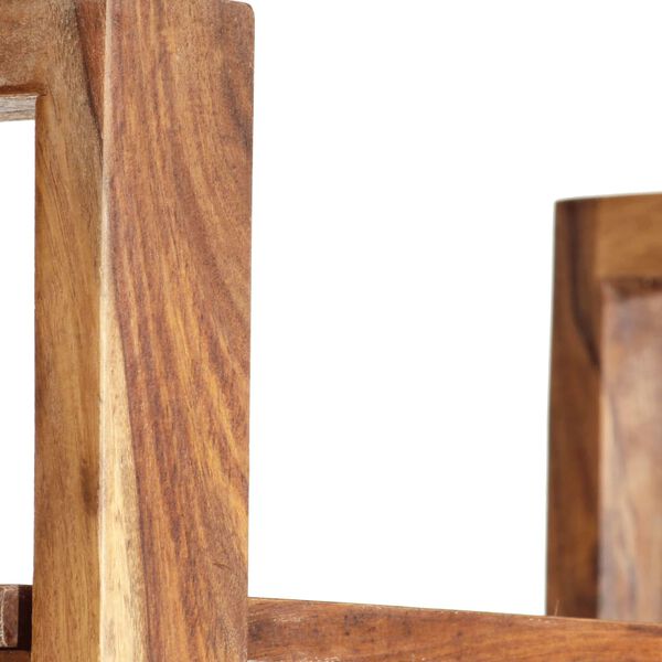 vidaXL Bibliotecă, 60 x 38 x 160 cm, lemn masiv de acacia