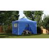 42512 vidaXL Foldable Tent Pop-Up with 4 Side Walls 3x4,5 m Blue