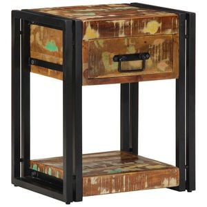 vidaXL Dulap de noapte 2 buc. Multicolour 40 x 35 x 50 cm