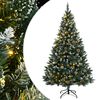 vidaXL Brad de Crăciun artificial cu 150 LED-uri, 150 cm