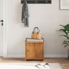 vidaXL Bancă pentru hol „SANDNES” 45x40x50 cm din lemn masiv de pin