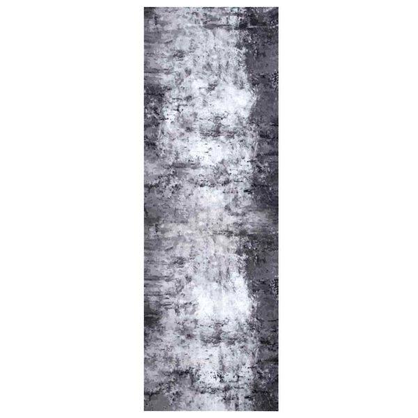 vidaXL Covor de bucătărie Gri 180 x 60 cm Catifea