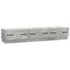vidaXL Cabinet TV Gri Beton 147 x 34,5 x 27 cm Lemn prelucrat