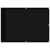 vidaXL Paravan de balcon, negru, 75x800 cm, 100% poliester oxford