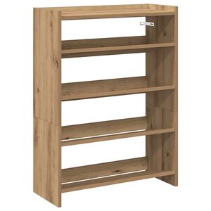 vidaXL Pantofar, stejar artizanal, 60x25x81 cm lemn prelucrat