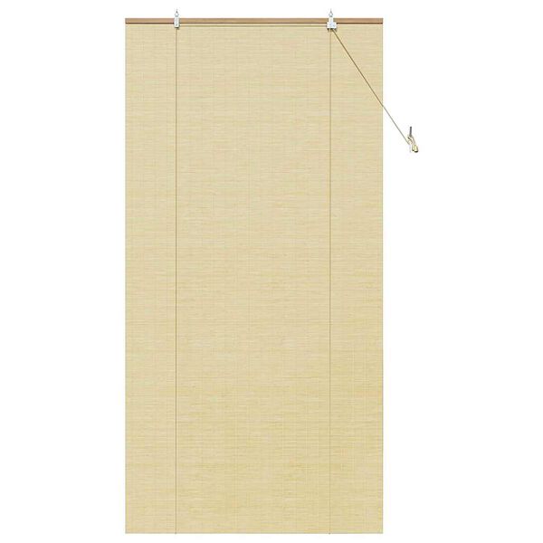 vidaXL Rulou textil cu perdele Manual Natură 120 x 220 cm Bambus