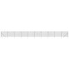 vidaXL Gard plasă de s&acirc;rmă, antracit, 2,2x25 m, oțel galvanizat