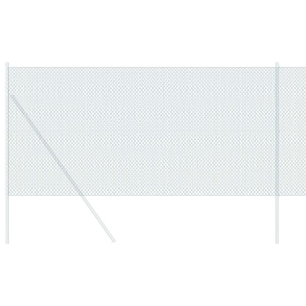 vidaXL Gard hexagonal Verde 1,4 x 10 m PVC