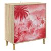 vidaXL Bufet AACHEN Sonoma 69 x 33 x 75 cm Lemn prelucrat