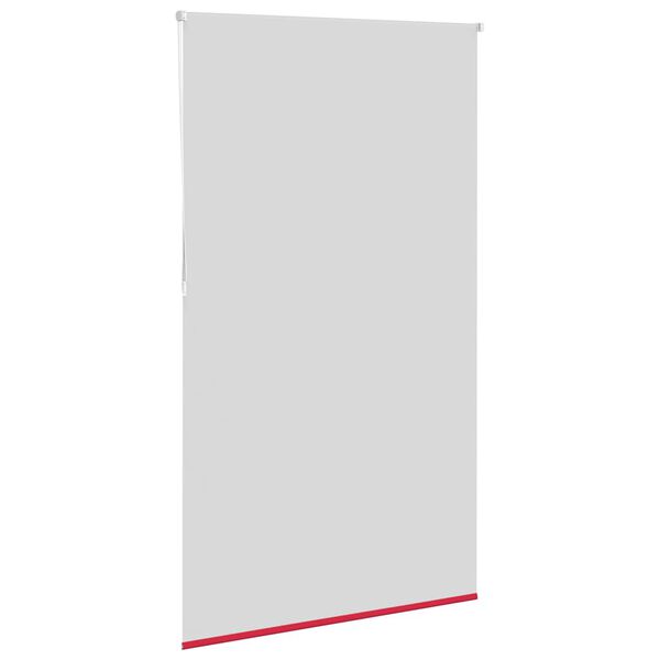 vidaXL Jaluzea cu role opace Roșu 125x230 cm lățime material 121,6 cm