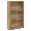 vidaXL Dulap de perete pentru baie Stejar Artizanal 30 x 10 x 50 cm