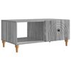 vidaXL Masă de cafea Sonoma gri 90 x 50 x 40 cm Lemn prelucrat