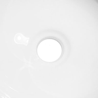 vidaXL Chiuvetă ceramică rotundă diam. 280 mm (Nu se vinde individual)