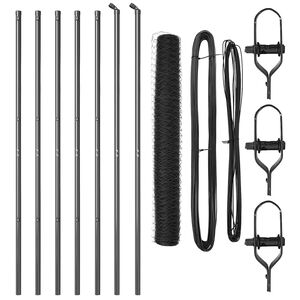 vidaXL St&acirc;lp de gard. Gri