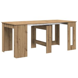 vidaXL Masă de dining Stejar Artizanal 180 x 85 x 75 cm Lemn prelucrat