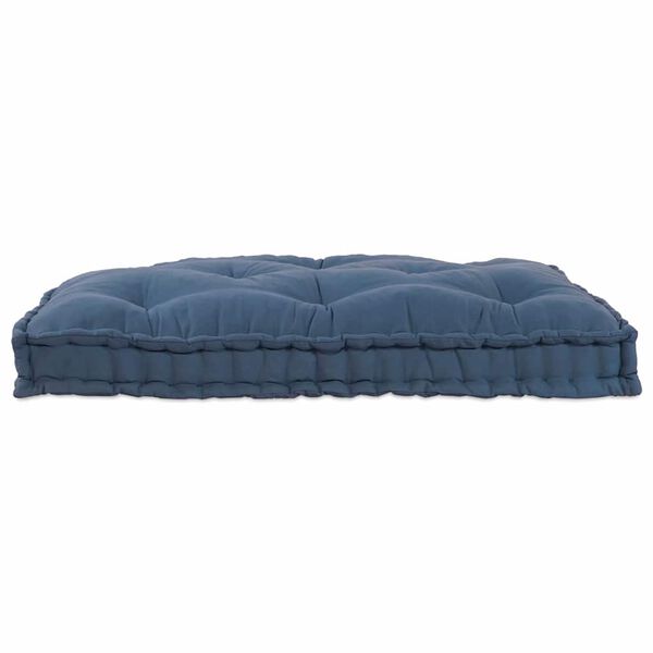 vidaXL Perna pentru canapea pe palet Indigo 120 x 80 x 12 cm țesătură