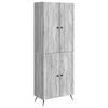 vidaXL Set de Dulapuri 2 pcs Sonoma gri Lemn prelucrat
