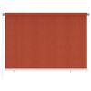 vidaXL Jaluzea tip rulou de exterior 225 (l) x 140 (&icirc;) cm, teracotă, HDPE