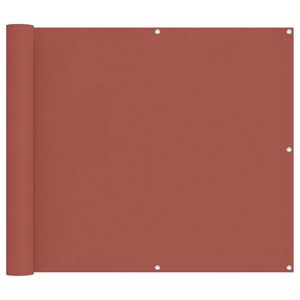 vidaXL Ecran de balcon Terracota 100 x 1000 cm Material Oxford