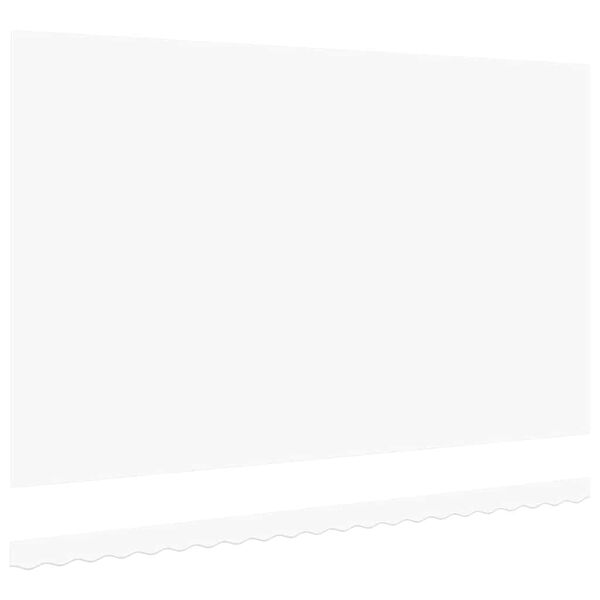 vidaXL Material de înlocuire pentru copertină Alb 500 × 350 cm Pânză