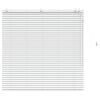 vidaXL Jaluzea venetiană Alb 130 x 130 cm 35 mm
