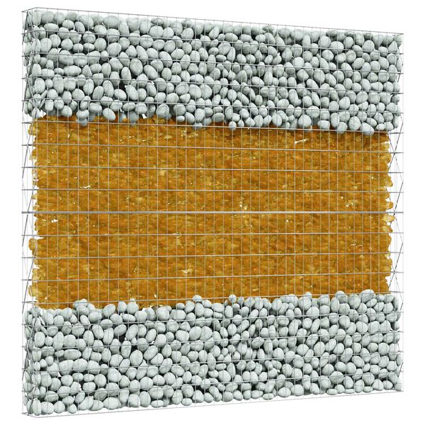 vidaXL Pietre de Grădină Maro 12 cm Sticlă