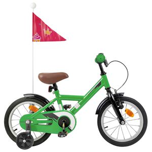 vidaXL Bicicletă pentru Copii 12 Inci pentru 2-4 ani Verde