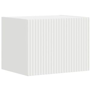 vidaXL Dulap TV de perete 39 x 31 x 29,5 cm Alb Lemn prelucrat