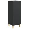 vidaXL Bufet Negru 33 x 34,5 x 90 cm Lemn prelucrat