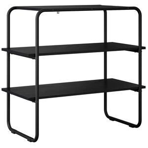 vidaXL Masă de consolă Stejar Negru 60 x 41 x 75 cm Lemn prelucrat