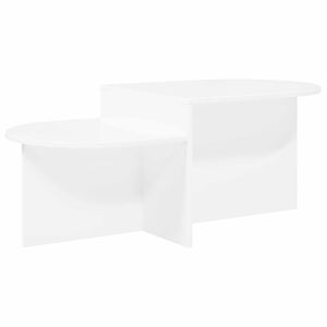 vidaXL Masă de cafea Alb 100 x 50 x 40 cm Lemn prelucrat