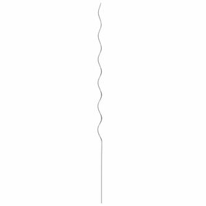 vidaXL Sprijin pentru plante 5 buc. Argintiu 150 x 0,6 x 0,6 cm Oțel