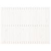 vidaXL Tăblie de pat pentru perete, alb, 146,5x3x110 cm lemn masiv pin
