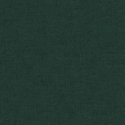 vidaXL Scaun balansoar, verde închis, material textil