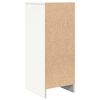 vidaXL Bufetă albă 29,5x34x76 cm din lemn prelucrat