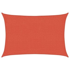vidaXL P&acirc;nză parasolar, cărămiziu, 2x3 m, HDPE, 160 g/m&sup2;
