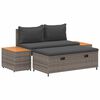 vidaXL Set de canapele de exterior 4-Număr de locuri 4 pcs