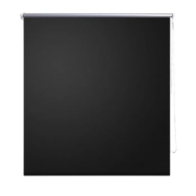 Jaluzea opacă rulabilă, 140 x 230 cm, negru