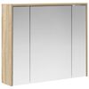 vidaXL Dulap cu oglindă pentru baie Stejar Sonoma 73,5 x 16 x 62,5 cm