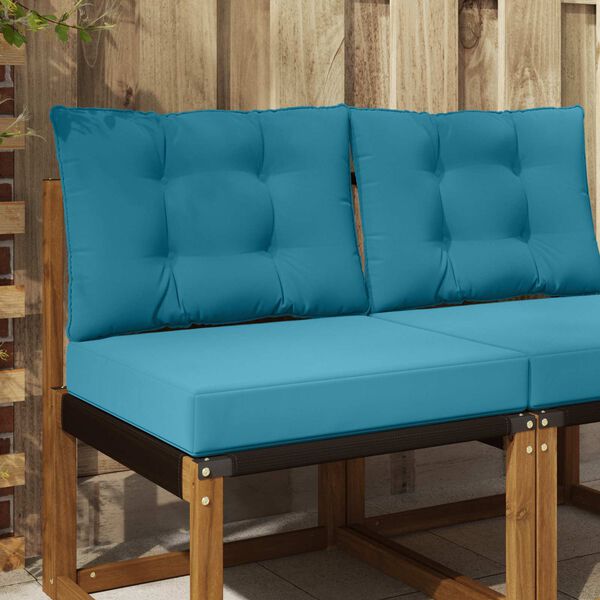 vidaXL Perna pentru canapea de exterior 2 pcs Albastru regal Poliester