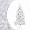 vidaXL Brad de Crăciun artificial cu glob 150 cm 150 LED-uri Alb cald