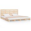 vidaXL Cadru de pat Small Double, 120x190 cm, lemn masiv pin